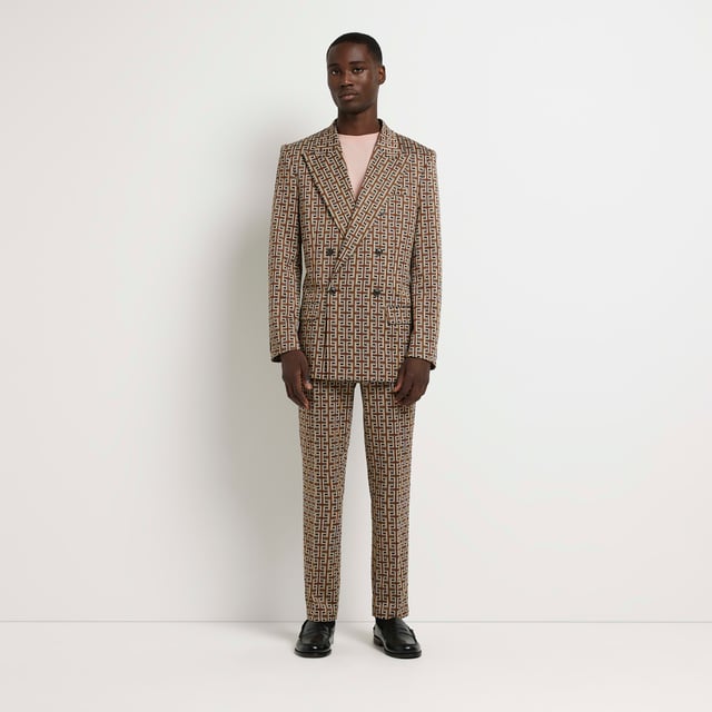 Leopard print blazer river island online