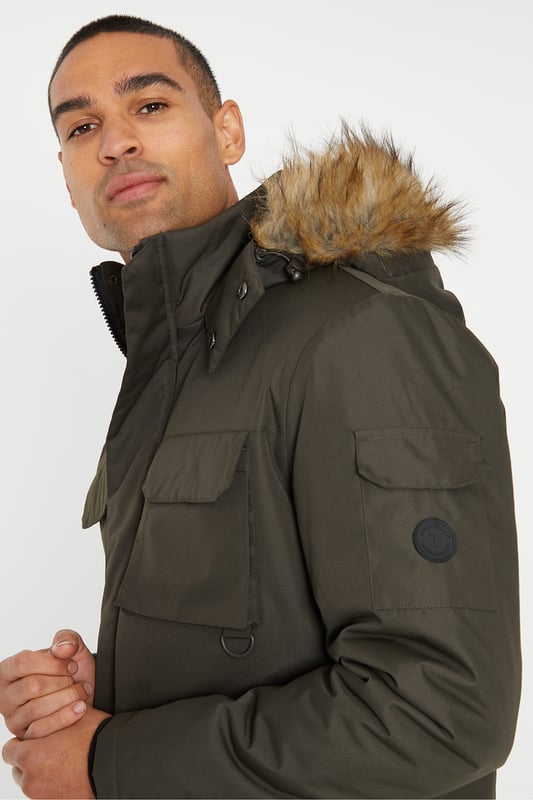 Threadbare parka jacket hotsell
