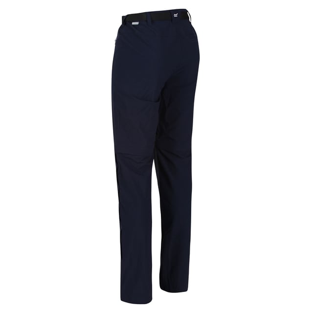 ISOFLEX - Active stretch fabric. 4-way stretch for increased movement and comfort. Durable water repellent finish.Quick dry for enhanced comfort. Lightweight - for active performance. Part elasticated waist with webbing belt.Multi pocketed with front and rear zipped pockets. Articulated knee design for an enhanced range of movement. Zip-off legs - converts into shorts.Colour coded zips for easier re-attachment. Side leg zip for easy on and off over boots. Drawcord at leg hems.Engineered and intelligent ergonomic fit. Available in Short ( average length 29"), regular ( average length 31") and long ( average length 33") leg lengths.