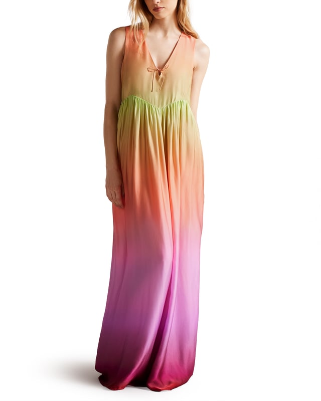 Ted baker discount pink maxi dress