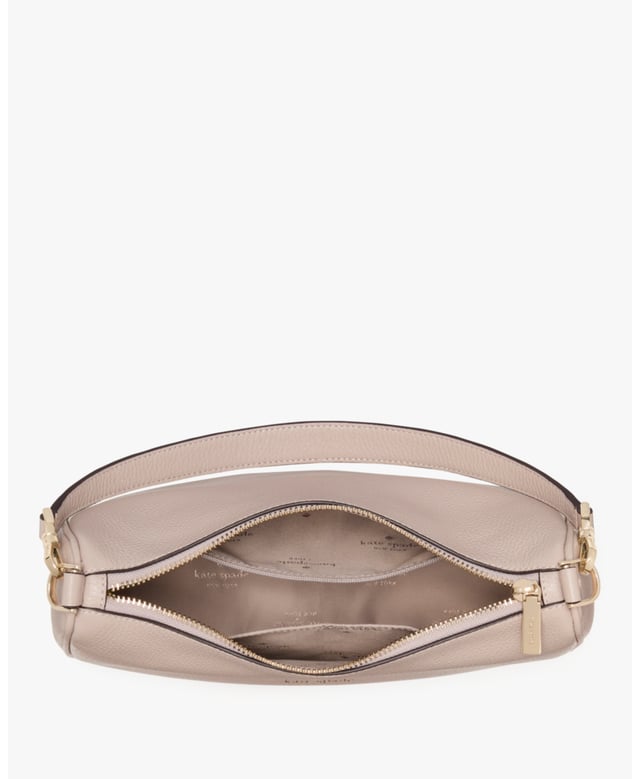 Emma Pebbled Leather Medium Shoulder Bag,  Length: 8.10 Cm,  Width: 27.00 Cm,  Height: 17.00 Cm