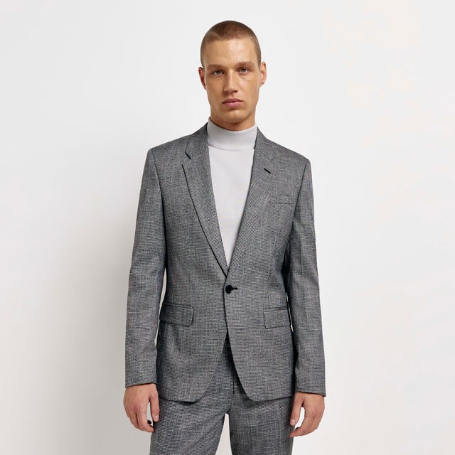 River island deals skinny suit