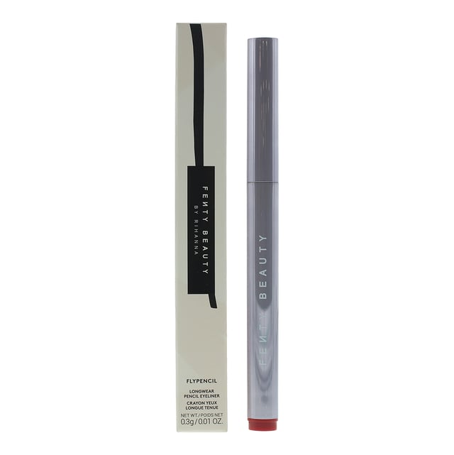 The Fenty Beauty Flypencil Longwear range of Pencil Eyeliners are a range of creamy, long wearing and water resistant eyeliners, which come in a huge range of colours and finishes. The Eyeliners uses a hyper pigmented colour which are long lasting, eye catching and pop, whilst the pencils use a convenient twist-up tip that effortlessly glides across lids for lightweight and smudge-resistant application.