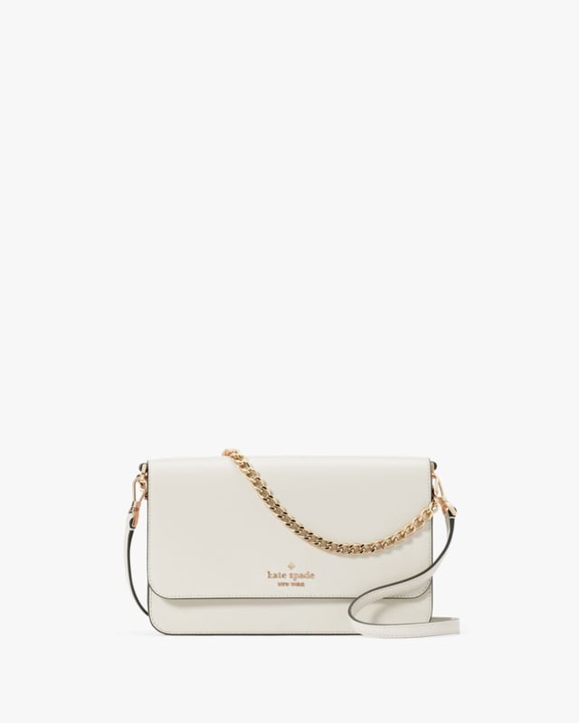 Our Crossbodies Are Perfect If You Want To Carry Your Important Things Without All The Bulk. Plus, Your Hands Are Free To Keep Up With All Your Group Texts And Grip That Vanilla Latte., Madison Saffiano Leather Willow Flap Convertible Crossbody, Metal Pinmount Logo, Back Zip Pocket, Back Zip Pocket,  Length: 6.00 Cm,  Width: 25.00 Cm,  Height: 24.80 Cm