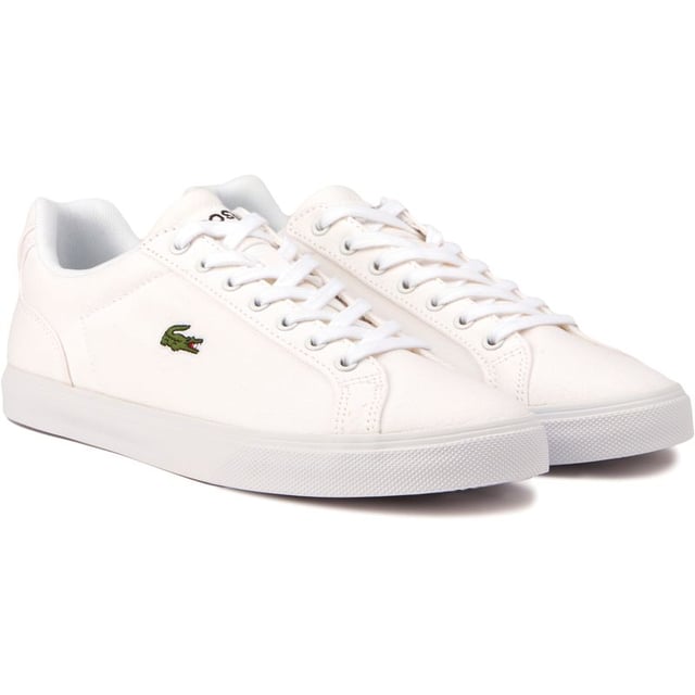 White lacoste trainers sale sale