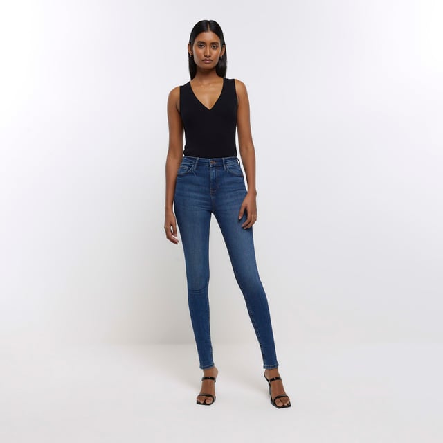 River island ladies jeans top
