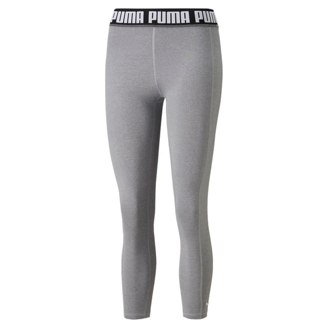 PRODUCT STORY Give your curves the ultimate hug in these fiercely feminine leggings. Haute and high waisted for a figure-flattering fit, and made using recycled fibres for a sleek spin on sustainability, dryCELL moisture-wicking technology to keep you cool and comfortable when the action heats up and bold PUMA branding, you'll be well suited for a serious sweat session. FEATURES & BENEFITS : dryCELL: PUMA's designation for moisture-wicking properties that help keep you dry and comfortable Contains Recycled Material: Made with recycled fibers. One of PUMA's answers to reduce our environmental impact. DETAILS : Tight fit High-waisted silhouette Forwarded side seams for freedom of movement Repeating PUMA Wordmark on waistband PUMA Cat Logo at left ankle