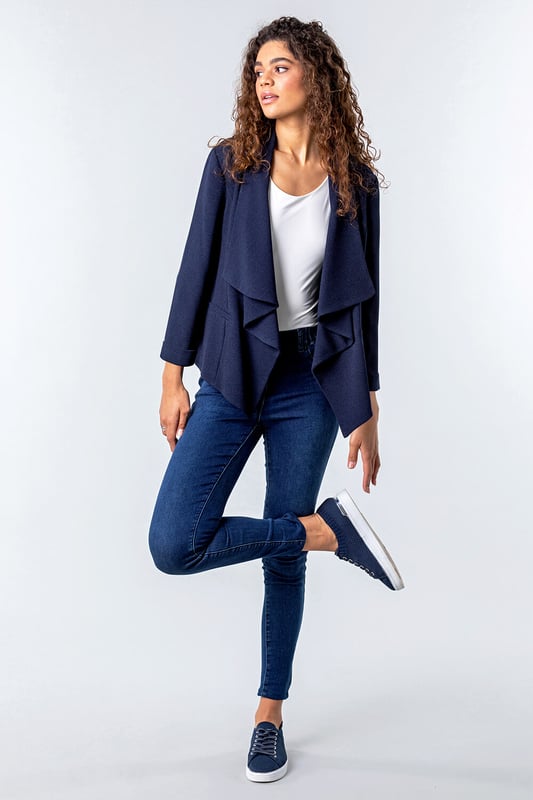 Waterfall cheap front jacket