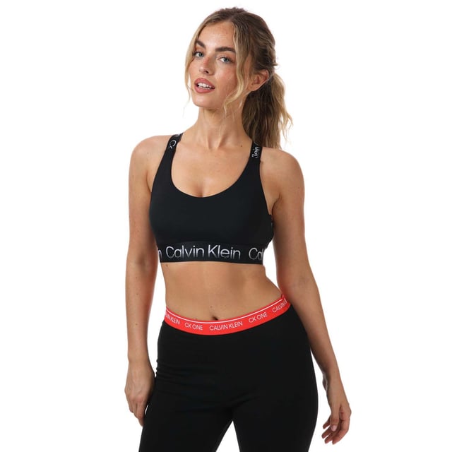 Calvin klein high hot sale impact sports bra
