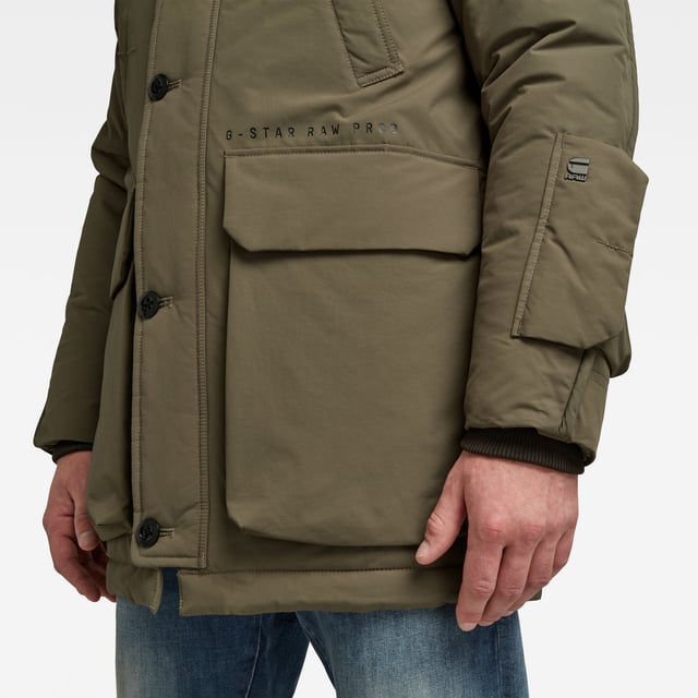 Vodan padded slim on sale parka