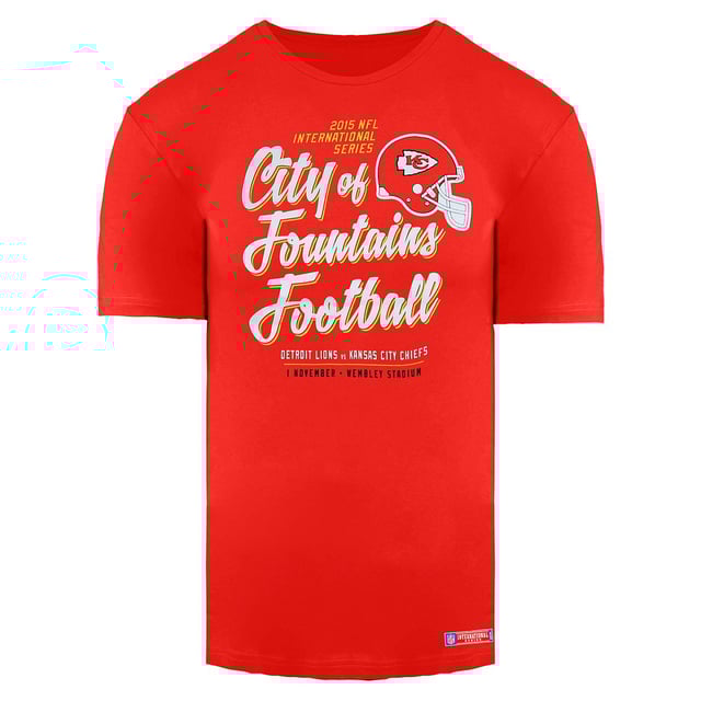 NFL Team Apparel Camiseta manga corta cuello redondo Rojo Juniors MKC2072RE