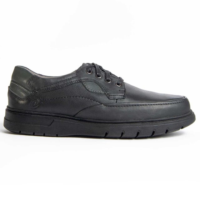 Garantía Purapiel, 10 años de garantía. Zapato de cordones para hombre. Fabricado en cuero 100% natural libre de Cromo VI. Materiales de máxima calidad. Suela de goma antideslizante. Membrana Waterproof. Plantilla acolchada. Fabricado por otras marca para nuestra marca.