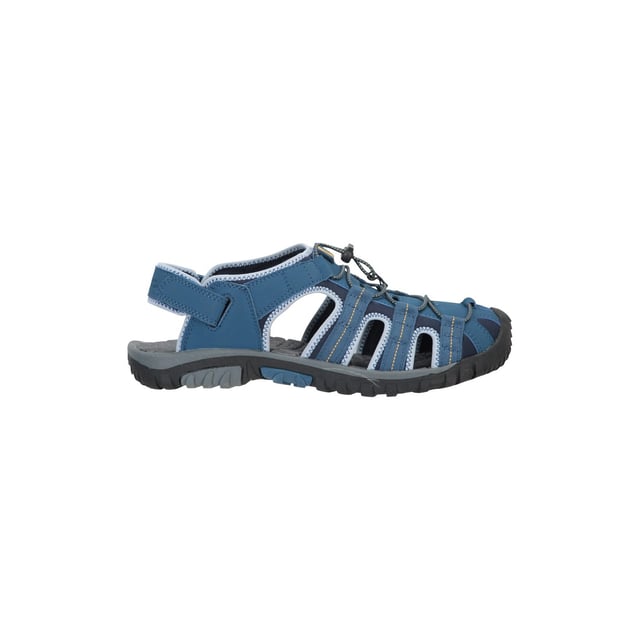 Upper: Neoprene. Lining: Neoprene, Soft. Insole: Cushioned, EVA. Outsole: High Traction. Removable Heel Strap. Flat Heel. Design: Contrast Detail. Toe Style: Round. Fastening: Drawstring, Elastic, Touch Fastening Strap.