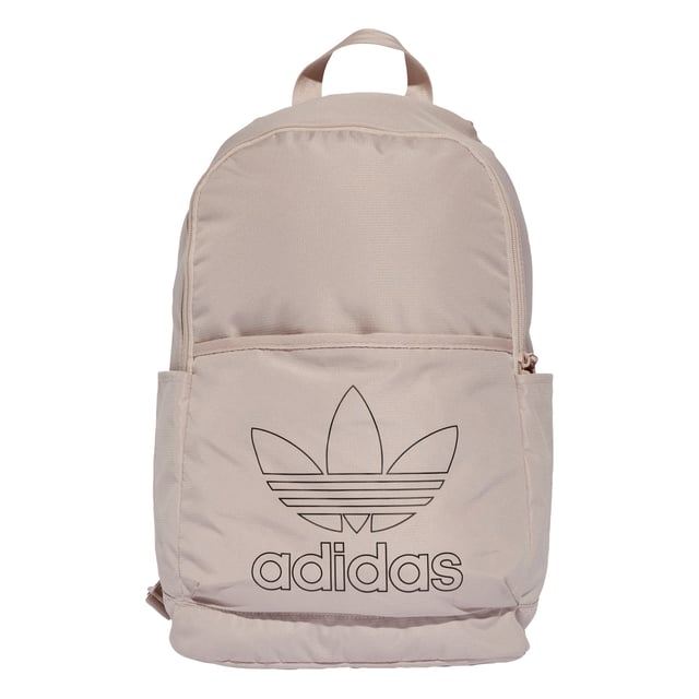 Loaded for your daily adventures, this adidas backpack moves easily through your day. Stash your laptop, water bottle and whatever else you need in the roomy main compartment, while smaller items find their place in the front zip pocket and side slip-ins. Adjust the padded straps for custom comfort and you'll breeze through your routine with this versatile everyday essential.This product is made with at least 50% recycled materials. By reusing materials that have already been created, adidas help to reduce waste and our reliance on finite resources and reduce the footprint of the products adidas make.  - Dimensions: 15 cm x 27 cm x 43 cm - Volume: 20.25 L - 100% polyester (recycled) - Zip main compartment - Front zip pocket - Side slip-in pockets - Inner slip-in pocket - Padded adjustable shoulder straps  Shipped by adidas