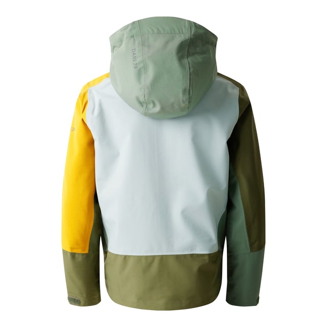 Material: Recycled Polyester. Lining: Mesh, Taffeta. Design: Contrast, Logo, Reflective Detail. Fabric Technology: ARED 30/30, Breathable, PFC Free, PFOA Free, PFOS Free, Taped Seam, Water Repellent. Cuff: Adjustable, Touch Fastening Tab. Neckline: High Collar, Hooded. Sleeve-Type: Long-Sleeved. Hood Features: Elasticated. Pockets: 2 Lower Pockets, Zip, 1 Security Pocket, Inner. Fastening: Contrast Zip, Full Zip. 30000g/m²/24hrs. 3-4 Years: 22.5 in. 5-6 Years: 24 in. 15-16 Years: 36 in. 9-10 Years: 28.5 in. 7-8 Years: 26 in. 14 Years: 33 in. 13 Years: 32 in.
