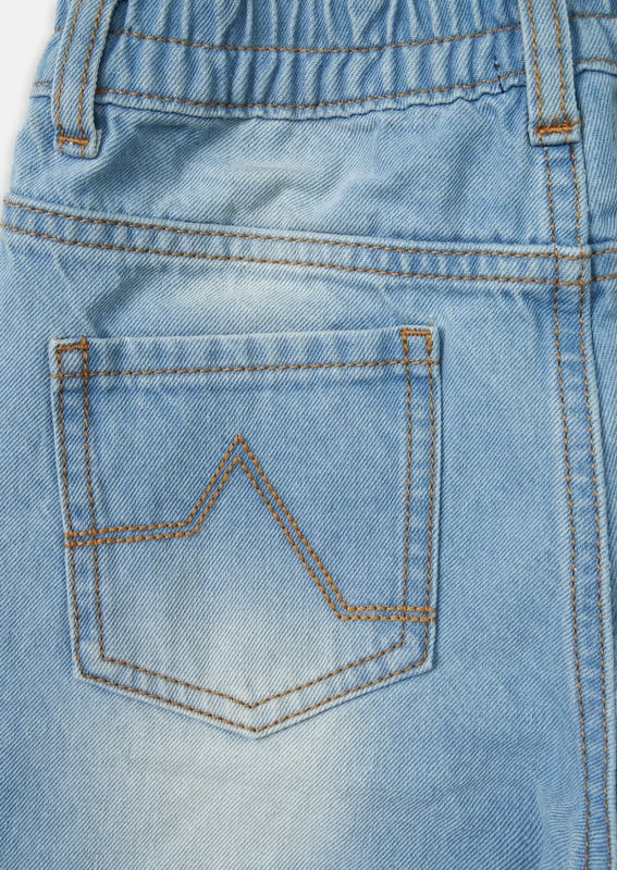Hey Mom - Can I borrow your jeans? Our new season jean is the perfect fit. sitting slightly high on the waist with a relaxed leg and distressed finish. Super comfortable and super stylish.. Angel & Rocket cares - made fairtrade cotton. Colour:   About me:. Look after me: Think planet. wash at 30c.