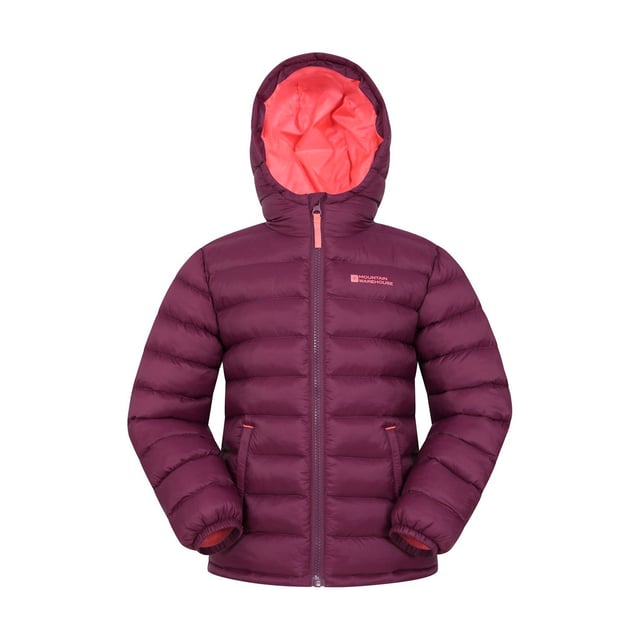 Outer Materials: 100% Polyamide. Lining Material: 100% Polyester. Filling Material: 100% Polyester. Filling: Microfibre. Design: Logo, Quilted. Fabric Technology: DWR Finish, Water Resistant. Cuff: Elasticated. Neckline: Hooded. Sleeve-Type: Long-Sleeved. Hood Features: Grown On Hood. Pockets: 2 Side Pockets. Fastening: Full Zip.