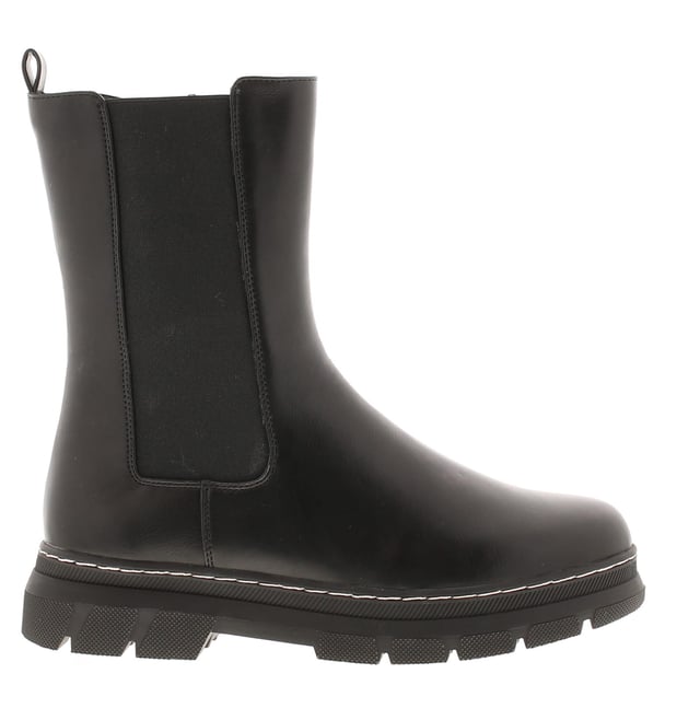 Apache Womens Ankle Boots Chime Zip black