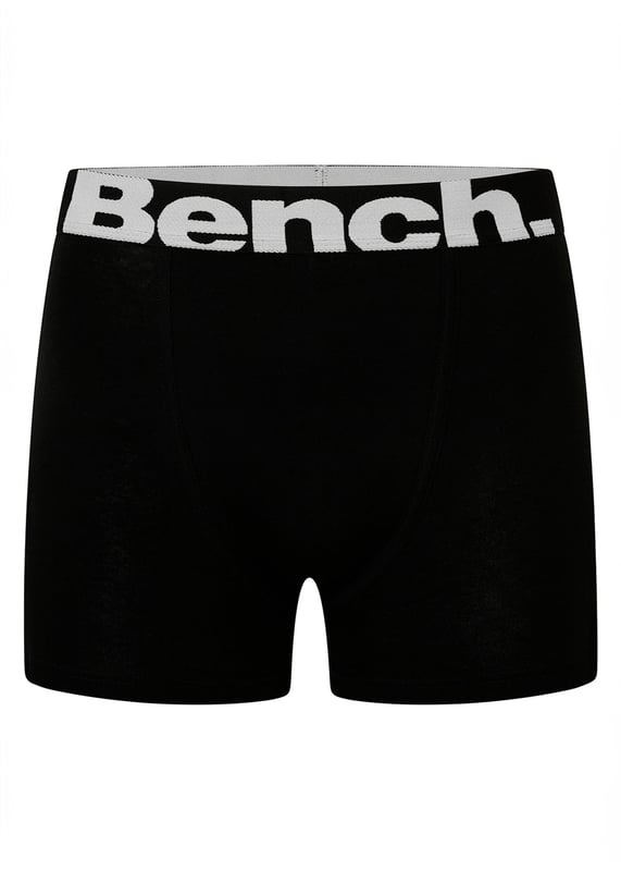 These 7-pack 'Diego' boxers from Bench are great for updating your wardrobe essentials. Made from a cotton blend for all-day comfortable wear, they feature an elasticated waistband. Other colours and packs are available.