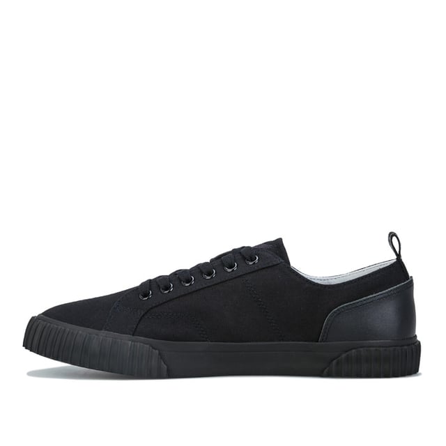 Herren Lyle And Scott Mitchell Trainer in schwarz.<BR>- Schnürverschluss.<BR>- Verstärkte Ferse.<BR>- Gepolsterte Zwischensohle.<BR>- Ziehen Sie Ferse Registerkarte.<BR>- Gesticktes Logo.<BR>- Lyle and Scott Branding.<BR>- Textil und synthetische oberen Textil und synthetische Futter Synthetische Sohle.<BR>- Ref: FW1008Z291