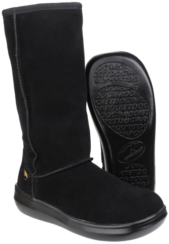 Sugar Daddy - der Stiefel, den wir alle lieben! Das weiche und stilvolle Obermaterial aus Wildleder macht diesen Stiefel zu einem echten Hingucker, während das Futter aus Shearling-Fell für hohen Tragekomfort sorgt. Dieser Stiefel zum Anziehen ist in jedem Winter ein Hit. Obermaterial aus modischem Wildleder.
Textilfutter aus Shearling-Kunstleder für ein weiches Tragegefühl.
Langlebige und flexible Gummisohle.