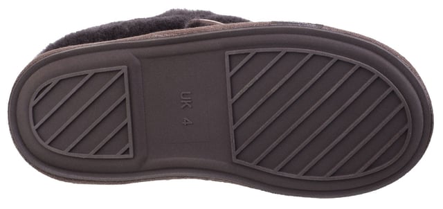 Inspired by cosy country cottages and village home comforts of the Cotswold Hills, Wotton is a premium bootie slipper with luxurious double faced sheepskin, soft suede uppers and gentle rubber grips for ultimate comfort.Crafted with a soft leather suede upper. 
Luxurious soft thick sheepskin lining and footbed. 
Large double faced sheepskin wool cuff. 
Bold natural toned button detail. 
Comfort textile sole with rubber grip panels.