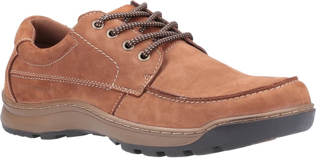 Perfect for relaxed day-to-day styling with comfortable moccasin toe, memory foam foot bed and cord lace front. Leather Upper. 
Lace Up Fastening for the Perfect Fit. 
Flexible and Lightweight Sole Unit. 
Padded Collar for Extra Comfort. 
Breathable Textile Lining.