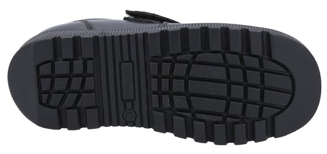 Classic Boys Back to School shoe from Hush Puppies - Ryan has the iconic Fit Left Fit Right fitting system, premium leather uppers in a Mocc toe seam style with padded collar for extra comfort and Micro-Fresh lining Smart Leather Upper Fit Left Fit Right - Unique fitting system allows for 5 different width fittings for each individual foot Every pair of shoes comes with 3 pairs of footbeds Micro-Fresh lining keeps feet dry and fresh Hardwearing chunky sole Padded collar for extra comfort Mocc Toe Seam Velcro Fastening