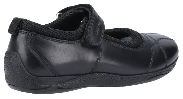 Clara is a single fit classic Mary jane style with a leather upper and touch-fastening strap for ease and adjustable fit. It features a padded topline/collar and a memory foam sock for all day comfort. It also has a Micro-Fresh sock and lining.Leather Upper. 
Memory Foam Insole. 
Micro-Fresh Lining.