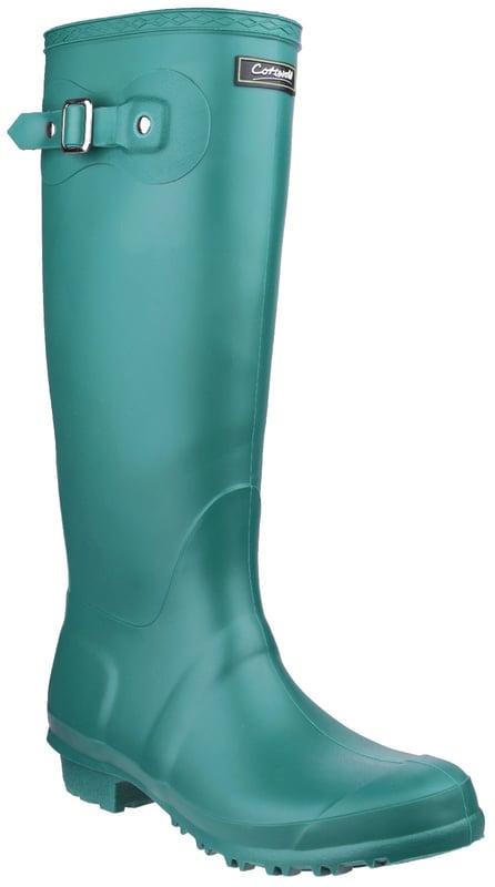 These classic style wellies are a must for the wet weather, featuring a side buckle strap these wellies are perfect for keeping your feet dry when the weather is looking cloudyCotswold Sandringham Buckle-Up Wellington. 
Side buckle straps. 
Classic style wellington. 
Fully Waterproof. 
Calf circumference of 360mm.