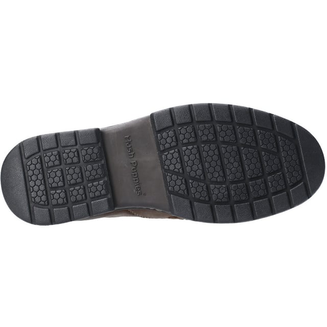 Hush Puppies Mens Outlaw II Laced Leather Shoe Oxford Shoes Mens casual lace up shoe Outlaw II from Hush Puppies; perfect for relaxed day-to-day styling with comfortable casual leather uppers, padded collar, breathable lining and hardwearing sole for superior comfort all day.