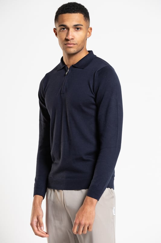 jameson carter zip polo shirt