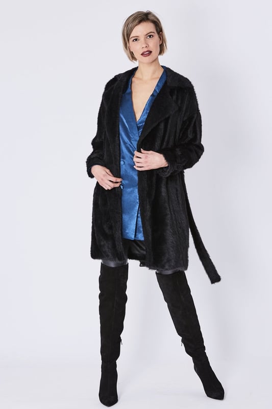 Jayley Faux Fur Coat
