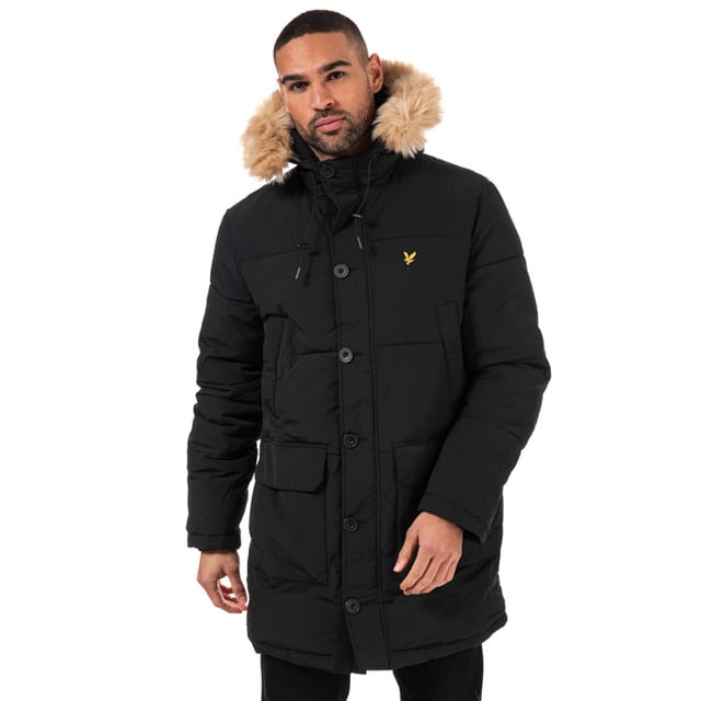 Lyle scott sales puffer jacket black