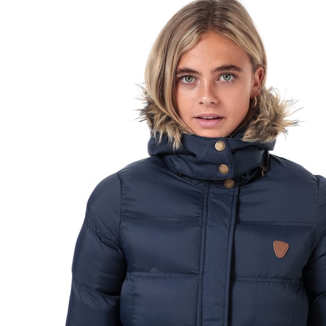 Brave soul navy padded jacket discount