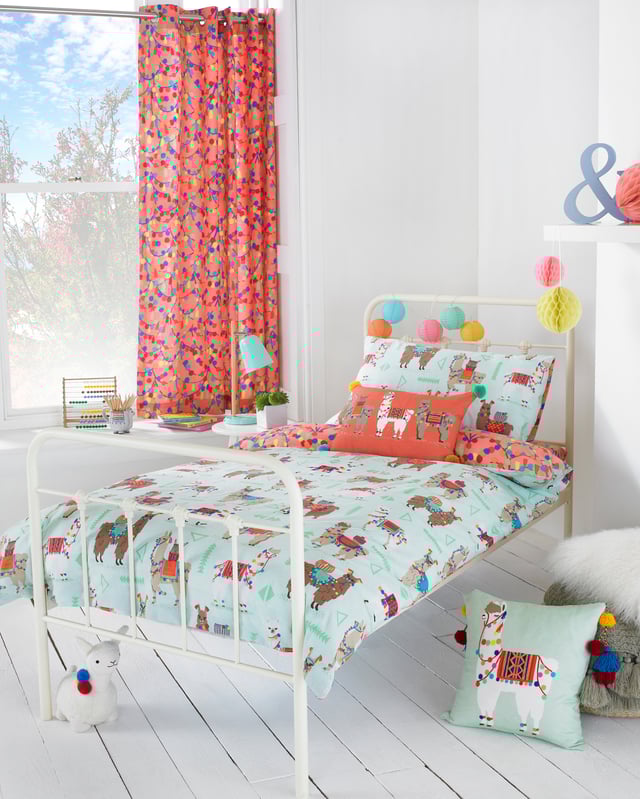 Llamarama Toddler Duvet Set Multi