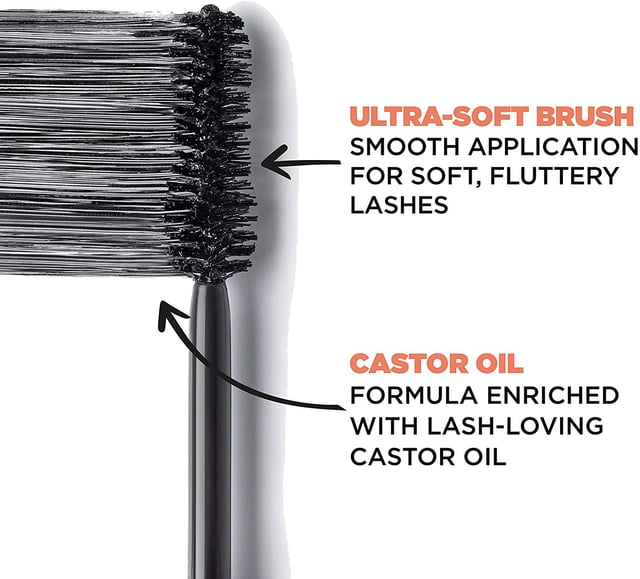 L’Oreal Paris Paradise mascara could be your new go-to for longer-looking lashes. Intense volume and spectacular length with a feather-soft feel. Our ultra-soft brush carefully coats lashes with silky smooth castor oil – which keeps lashes feeling soft and flake-free. And you can control how bold you go. If you are dressing to impress, simply add more coats of Paradise mascara for striking intensity.
