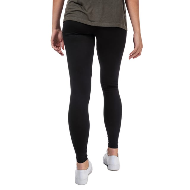 Womens Brave Soul Plain Leggings in black.<BR><BR>Soft and stretchy basic leggings.<BR>- Elasticated stretch waist.<BR>- Full length.<BR>- Slim fit.<BR>- Inside leg length measures 30.5“ approximately.  <BR>- 96% Polyester  4% Elastane.  Machine washable.<BR>- Ref: LTRJ-589SOUTH<BR><BR>Measurements are intended for guidance only.