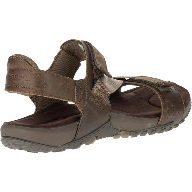 Merrell mens deals leather sandals