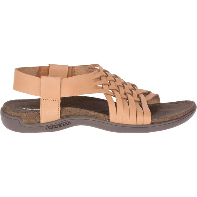 Merrell Womens District Mahana Backstrap Leather Sandals