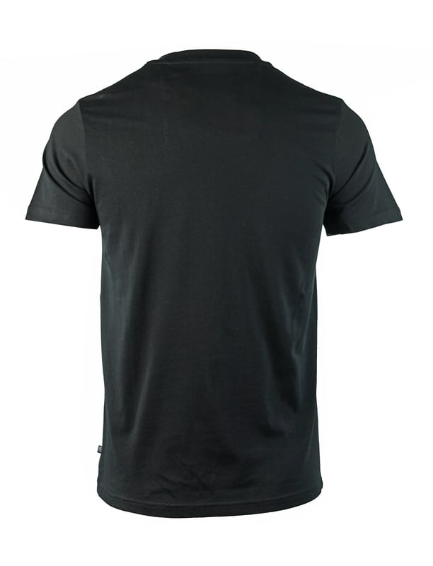 Schwarzes T-Shirt mit Rundhalsausschnitt, Diamante-Detail �Plein� vorne auf der Brust, Diamante-Schriftzug �Gang Members Only� auf der Vorderseite�