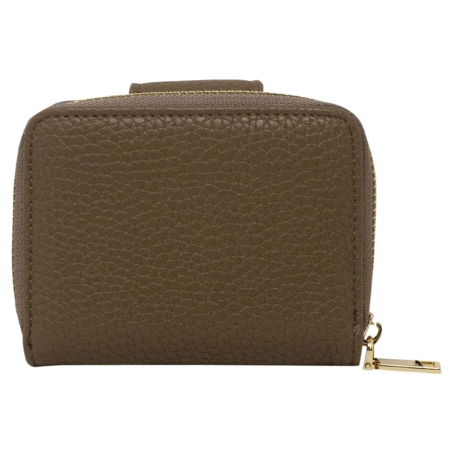 Holds 10 Cards. Notes and Zipped Coin Purse. Delivered in Gift Box. H:9cm W:12cm D: 2cm.Material: PU Leather. SKU: HB328702