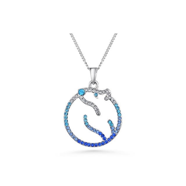 Polar bear on sale necklace swarovski