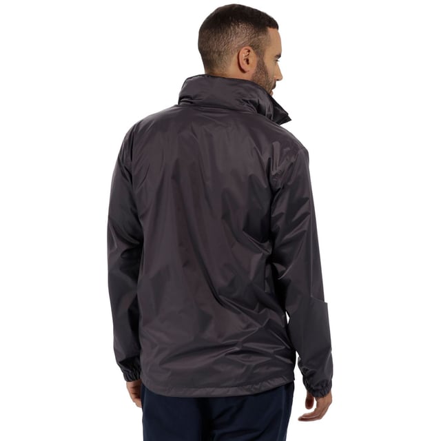 Regatta Waterproof Taped Seams Lined Concealed Hood Inner Pocket Jacket Matt Giacca Shell Leggera Impermeabile Traspirante con Cappuccio Fodera in Mesh Uomo