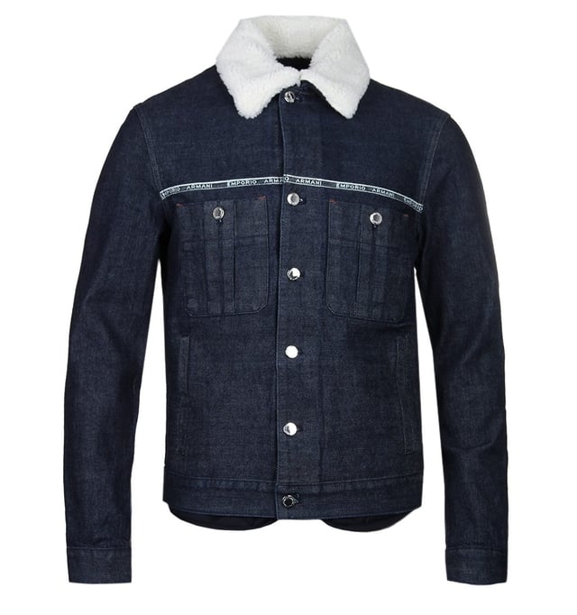 Armani store jean jacket