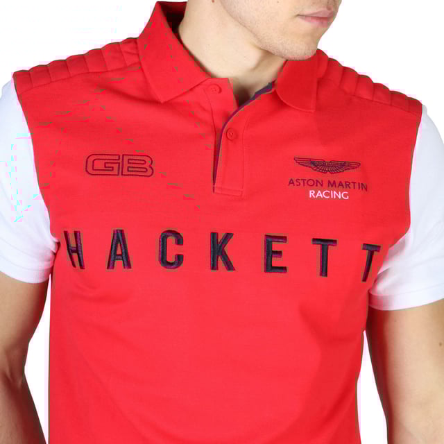 Camisa Hackett Aston Martin Hackett Aston Martin Racing Mens Red Polo