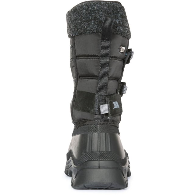 Insulated Waterproof Snow Boots. Water Resistant Textile Upper. Fleece Lining.