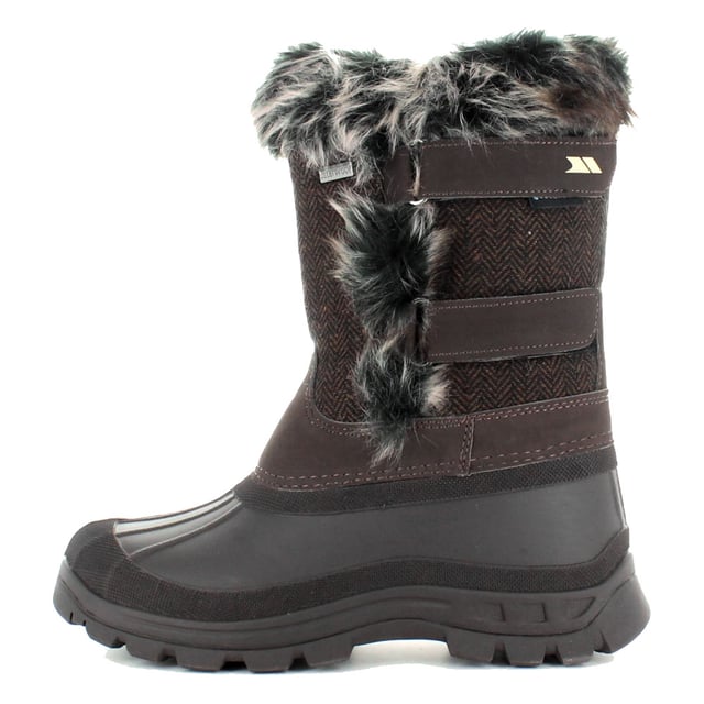 Trespass Womens Ladies Brace Waterproof Fleece Lined Winter Snow Boots