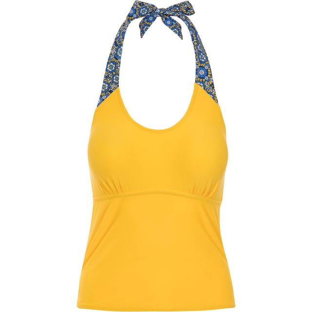Winona combines style and comfort. Adjustable halter neck ties make this tankini top easy to wear at the beach or even as an under-garment on your next action-packed getaway.