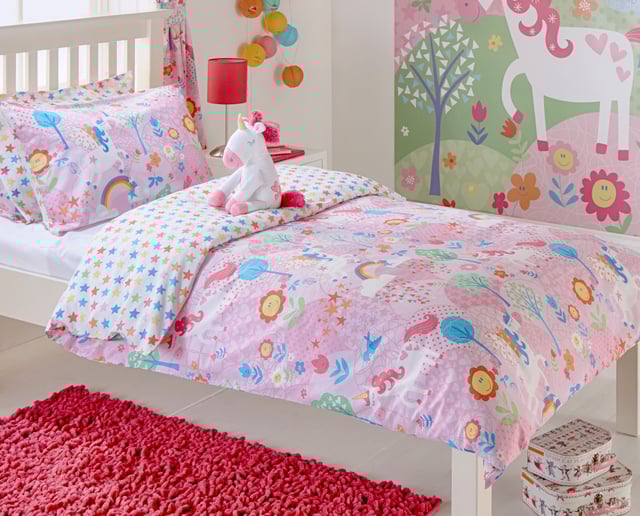 Pink unicorn bed clearance